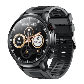 EX100 1.95 inch Color Screen Smart Watch, Support Bluetooth Call / Health Monitoring(Black)