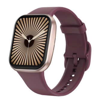 Q23 Pro 1.83 inch Color Screen IP68 Waterproof Bluetooth Call Smart Watch, Support Health Monitoring(Wine Red)
