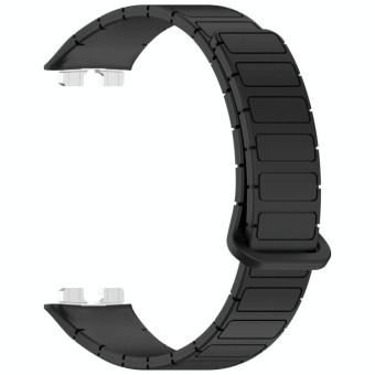 For Huawei Watch Band 10 / 10 NFC I-Shaped Magnetic Silicone Watch Band(Black)