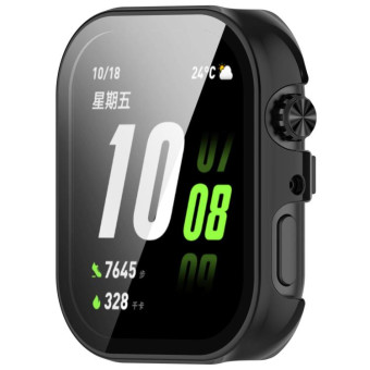 For Honor ROSSINI 2i Tempered Film Integrated PC Watch Protective Case(Black)