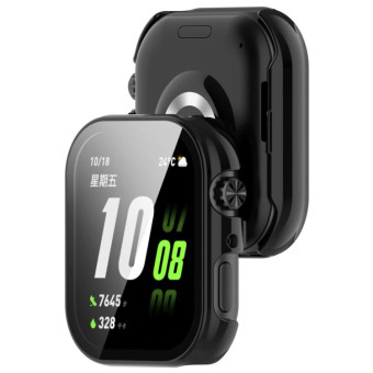 For Honor ROSSINI 2i Tempered Film Integrated PC Watch Protective Case(Black)