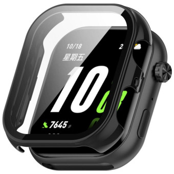 For Honor ROSSINI 2i Tempered Film Integrated PC Watch Protective Case(Black)