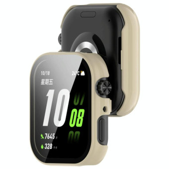 For Honor ROSSINI 2i Tempered Film Integrated PC Watch Protective Case(Ivory White)