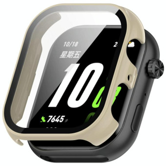 For Honor ROSSINI 2i Tempered Film Integrated PC Watch Protective Case(Ivory White)