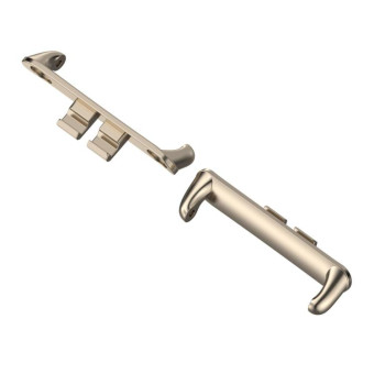 For Honor ROSSINI 2i 1 Pair Metal Head Watch Band Connector(Starlight)