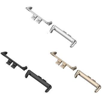 For Honor ROSSINI 2i 1 Pair Metal Head Watch Band Connector(Starlight)