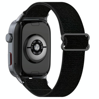 For Huawei Watch D2 Nylon Elastic Braided Watch Band(Black)