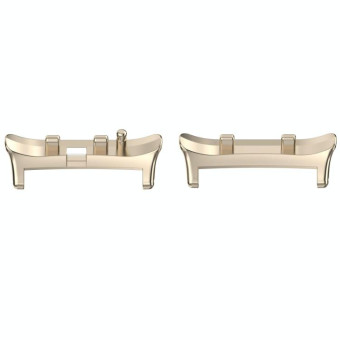 For Huawei Watch D2 1 Pair Metal Head Watch Band Connector(Starlight)