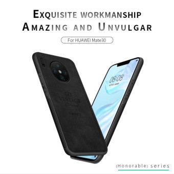 For Huawei Mate 30 PINWUYO Shockproof Waterproof Full Coverage PC + TPU + Skin Protective Case(Brown)