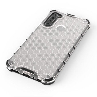 For Redmi Note 8 Shockproof Honeycomb PC + TPU Case(Blue)