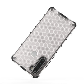 For Redmi Note 8 Shockproof Honeycomb PC + TPU Case(Blue)