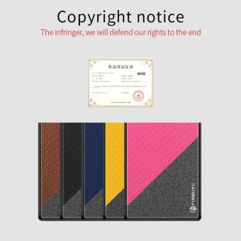 For Huawei Mate 30 Pro PINWUYO Rong Series  Shockproof PC + TPU+ Chemical Fiber Cloth Protective Cover(Red)