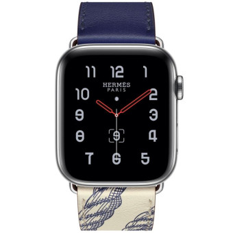 For Apple Watch 3 / 2 / 1 Generation 38mm Universal Silk Screen Psingle-ring Watch Band(Blue)