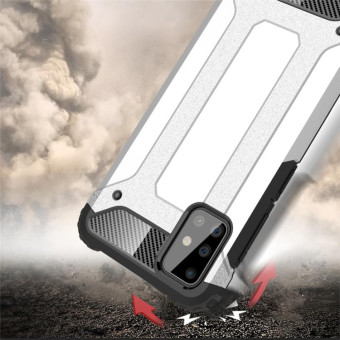 For Galaxy A71 Magic Armor TPU + PC Combination Case(Red)