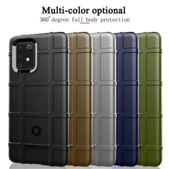 For Galaxy A91 Full Coverage Shockproof TPU Case(Army Green)