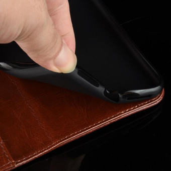 For Galaxy A91  /M80S / S10 Lite    R64 Texture Single Horizontal Flip Protective Case with Holder & Card Slots & Wallet& Photo Frame(Black)