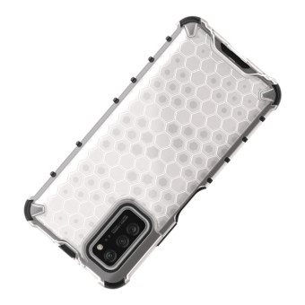 For Galaxy S20 Shockproof Honeycomb PC + TPU Case(Blue)