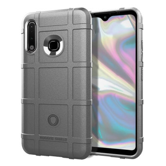 For Galaxy A70e Full Coverage Shockproof TPU Case(Grey)