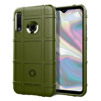 For Galaxy A70e Full Coverage Shockproof TPU Case(Army Green)