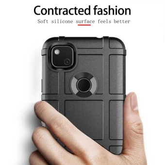 For Google Pixel 4a 4G Full Coverage Shockproof TPU Case(Army Green)