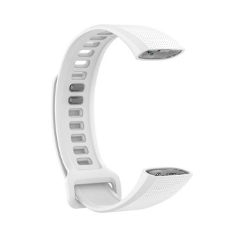 For Huawei Band 2 Pro / Band 2 / ERS-B19 / ERS-B29 Sports Bracelet Silicone Watch Band(White)