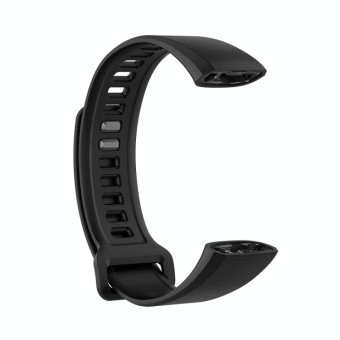 For Huawei Band 2 Pro / Band 2 / ERS-B19 / ERS-B29 Sports Bracelet Silicone Watch Band(Black)