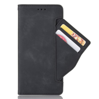 For Galaxy S20+/S20+5G Wallet Style Skin Feel Calf Pattern Leather Case with Separate Card Slot(Black)