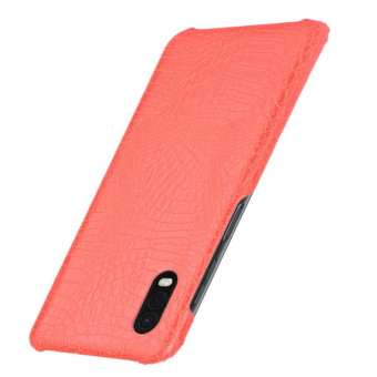 For Galaxy Xcover Pro Shockproof Crocodile Texture PC + PU Case(Red)