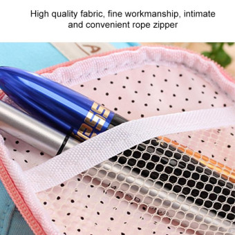 AIQI Multi-functional Wet Reusable Bag Menstrual Pad Sanitary Pads Makeup Bags Makeup Tool Organizer Bag(Sky Blue)