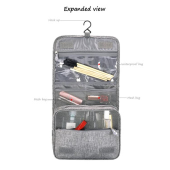 Cubes Portable Large Capacity Simple Multi-function Organize Bag Travel Storage Bag(Wine Red)