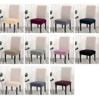 Knitted Padded Chair Cushion Cover(Green)