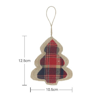 Christmas Decoration Christmas Pendant Supplies Gift Socks Ornaments(D Triangle)