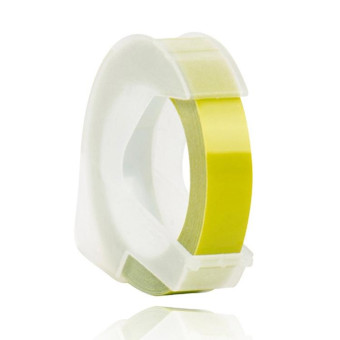CIDY 9mm 3D Embossed Manual Label Tape, Suitable Label Machine DYMO1610 / Motex1540 Sticker Printer(Olive Green 3D-OG25)