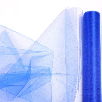 Snow Yarn Flowers Packaging Wedding Decoration Simple Gauze Flowers Packaging Materials 48cmx4.5m(Light Pink)