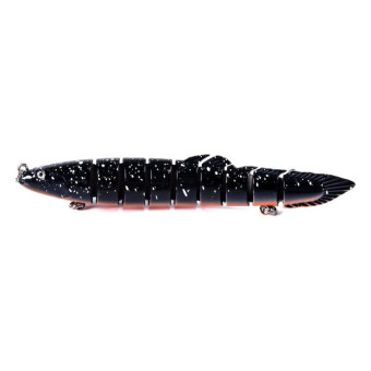 HENGJIA Multi-Segment Fish Bait Fake Fish Bait Luya Loach Bait(5 14cm 21.4g)