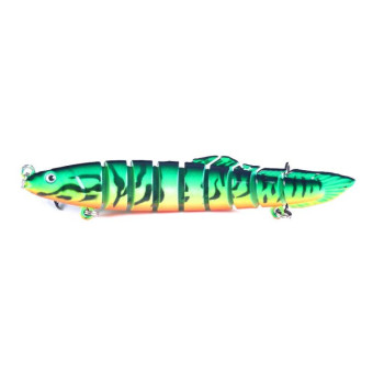 HENGJIA Multi-Segment Fish Bait Fake Fish Bait Luya Loach Bait(3 10cm 10g)