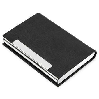 Stainless Steel Business Card Holder(Black)