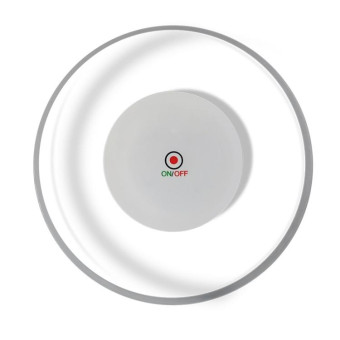 LED Flashing Coaster Bar KTV Cocktail Base Light Luminous Coaster(Upgrade Anti-slip Round White Light)