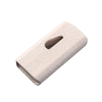 10 PCS JS010 Wheat Plastic Medicine Cutter Pill Divider(Beige)