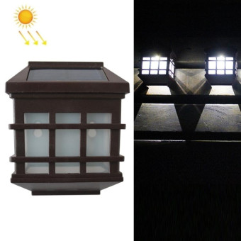 5180113 Solar Outdoor Waterproof Panes Wall Light(White Light)