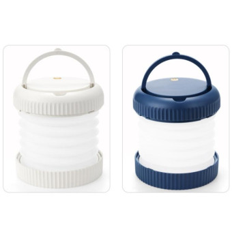 Outdoor Folding Magnetic LED Emergency Camping Light(Blue)