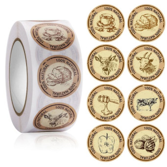 Pearl Milk Tea Cup Thank You Sticker Coffee Shop Sealing Sticker, Size: 2.5cm / 1 Inch(HA031)