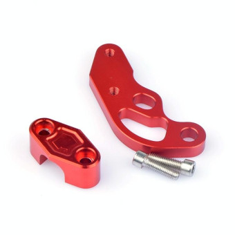 2 PCS Motorcycle Modification Accessories Universal Brake Hose Clamp(Black)