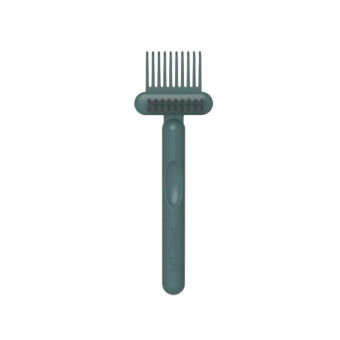 Comb Curling Iron Hollow Cleaning Brush, Specification: 17x5.5cm(Ink)