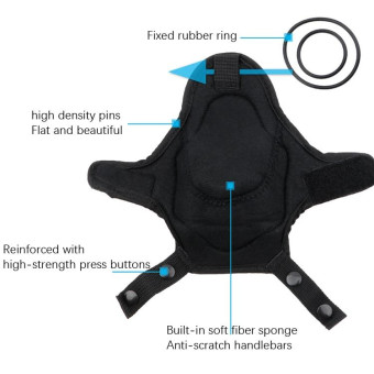 Meroca Children Balance Bike Handle Protective Cover(Black)