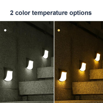 Solar Doll Wall Light Outdoor Garden Fence Decoration Waterproof Solar Light(White Light)