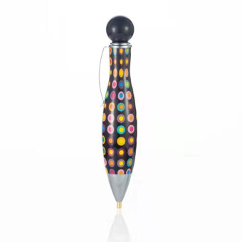 Bowling Style 5D Diamonds Painting Pens Single Head Point Drill Pen(Black)