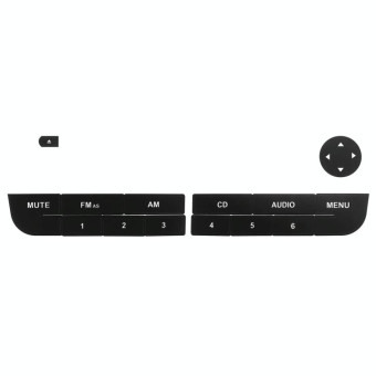 Car Button Repair Sticker AC Central Control Sticker(H 14 Key)