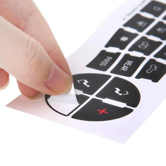Car Button Repair Sticker AC Central Control Sticker(H 14 Key)