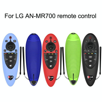 2 PCS Remote Control Dustproof Silicone Protective Cover For LG AN-MR500 Remote Control(Night Light Green)